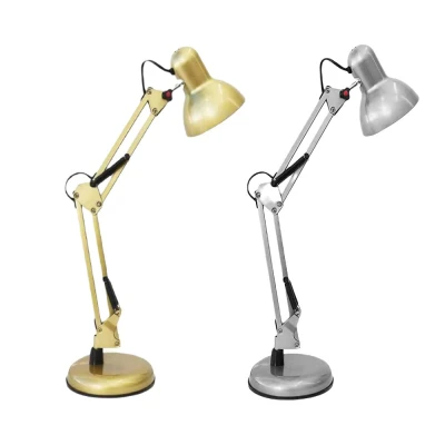 Abajur De Mesa Articulável Bivolt 1xE27 Cabo 2.2 Metros