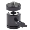 Adaptador Ball Head Para Tripé Articulado Ring Light Preto