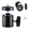 Adaptador Ball Head Para Tripé Articulado Ring Light Preto