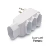 Adaptador De Tomadas Com 4 Entradas 10A Kapbom Sl6010
