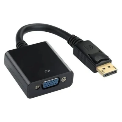 Adaptador Displayport X Vga Shinka At-Dp-Vga Macho X Femea