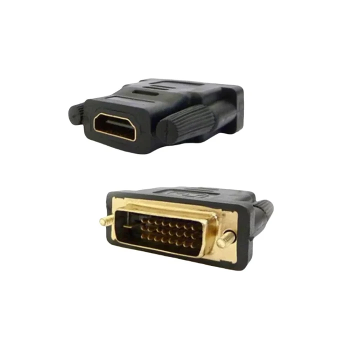 Adaptador Dvi Macho (24+1) - Hdmi Fêmea Preto It-Blue