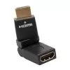 Adaptador Hdmi Fêmea Para Hdmi Macho 90 Graus Ad100 Novo