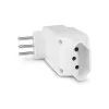 Adaptador L 4 Tomadas Branco Wi246 Multilaser Novo