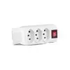 Adaptador L 4 Tomadas Branco Wi246 Multilaser Novo