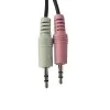 Adaptador Para Fone P2 Fêmea Para P2 Macho Novo