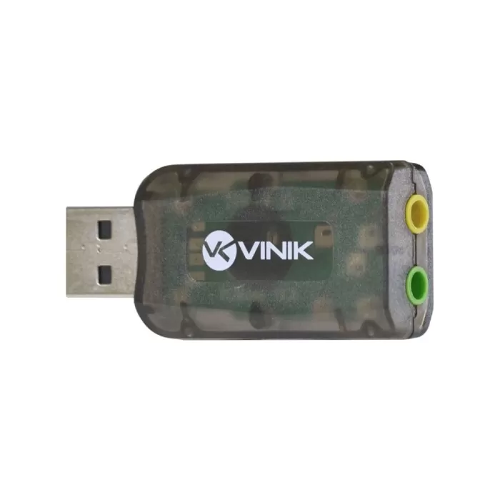 Adaptador Placa De Som Usb 5,1 Ausb51 Vinik Novo