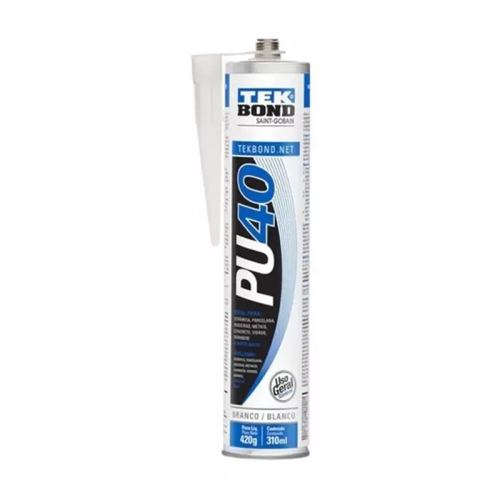 Adesivo Pu40 Branco Cartuchp 310Ml Tekbond Novo