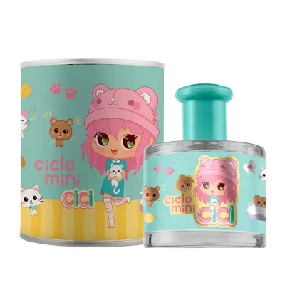 Água De Colonia Lata Cici Zoe 100Ml