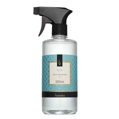 Água Perfumada Baby 500mL Via Aroma Novo