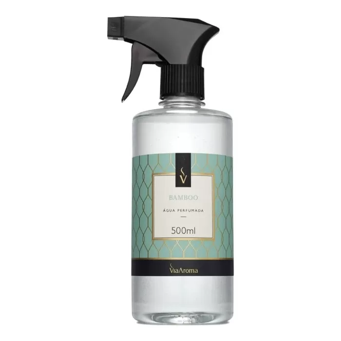 Água Perfumada Bamboo 500Ml Via Aroma Novo
