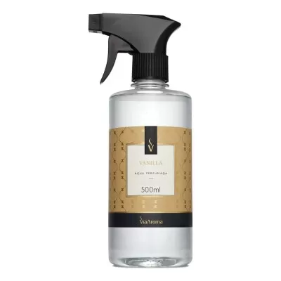 Água Perfumada Vanilla 500Ml Via Aroma Novo