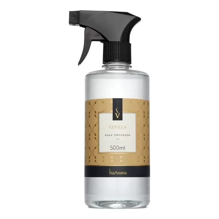 Água Perfumada Vanilla 500Ml Via Aroma Novo