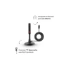 Antena Tv Range Base Magnética Interno Uhf 5m Macho Avant. Antena Tv Range Base Magnética Interno Uhf 5m Macho Avant.