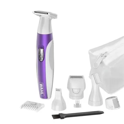 Aparador de Pelos Wahl Complete Confidence Branco E Rosa