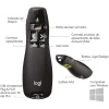 Apresentador Sem Fio Logitech R400 com Laser Apresentador Sem Fio Logitech R400 com Laser