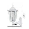 Arandela Vintage Colonial Roma 155 Cor Branca E27 Glight Arandela Vintage Colonial Roma 155 Cor Branca E27 Glight