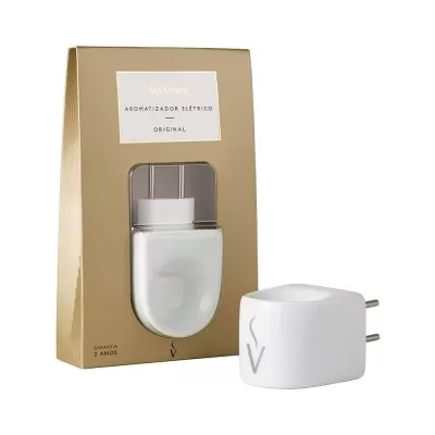 Aromatizador Elétrico Original Branco Via Aroma Novo