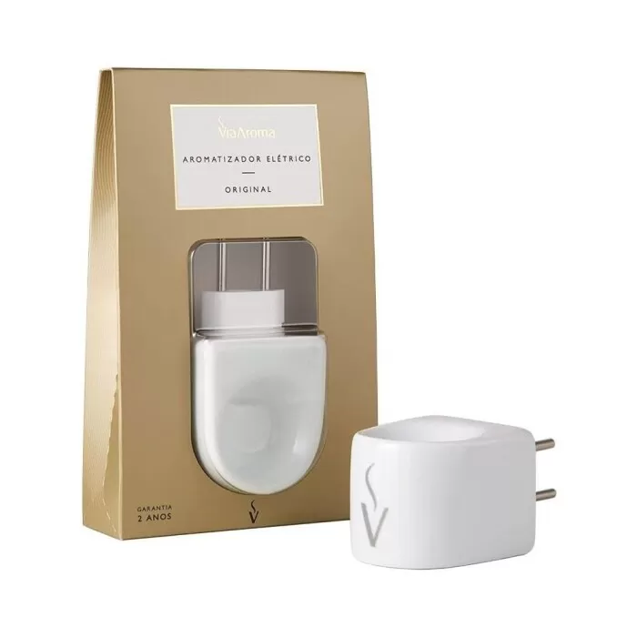 Aromatizador Elétrico Original Branco Via Aroma Novo