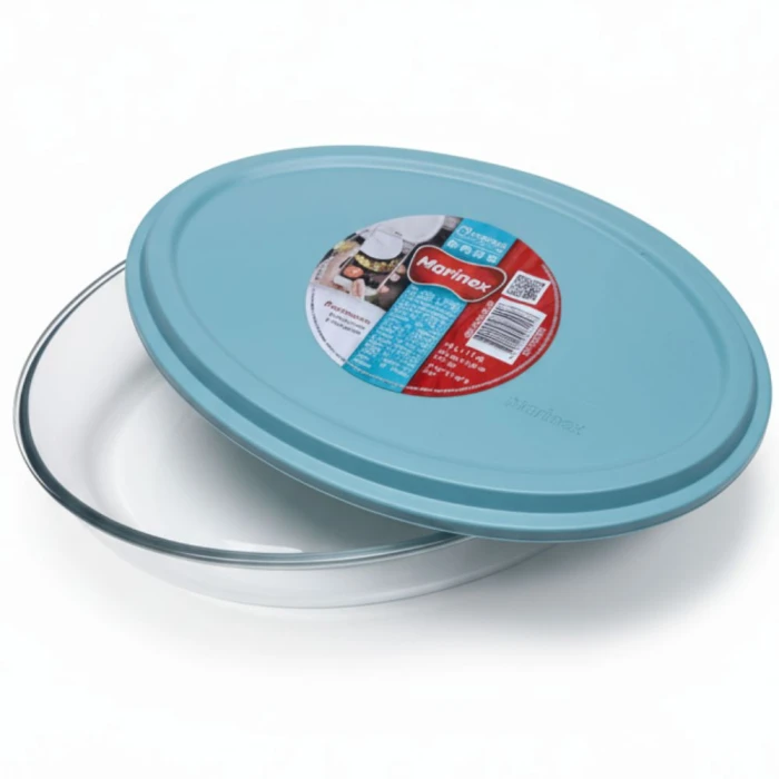 Assadeira Marinex Oval 1.6L Com Tampa De Vidro Nadir