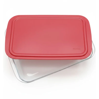 Assadeira Retangular Marinex Vidro 2.9L Nadir Antiaderente