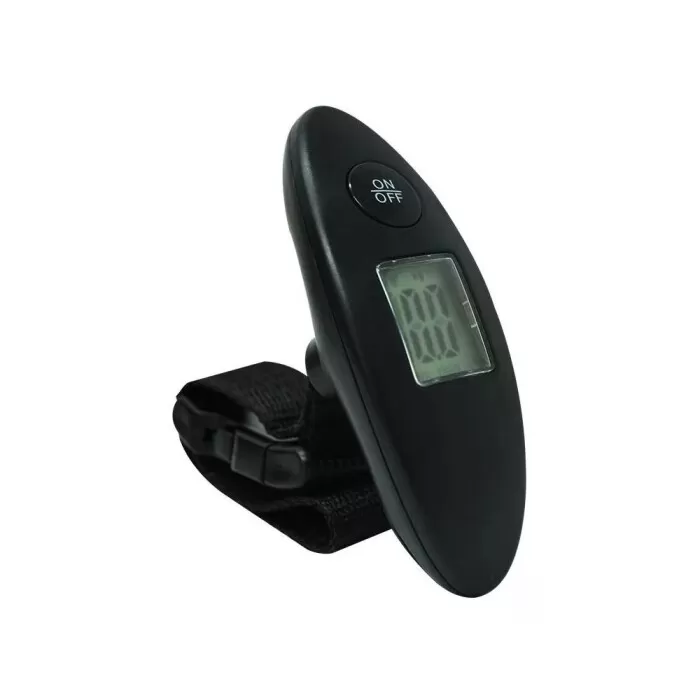 Balança Digital Portátil Para Malas De Viagem Cor Preto
