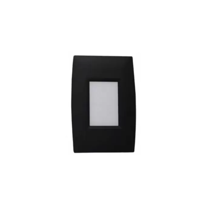 Balizador De Led Lumo 2W 3000K Ip65 Preto MbLed Novo