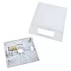Balizador Frankfurt 1XG9 Slim 2 Fachos Branco Novo