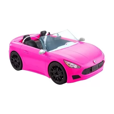 Barbie Carro Conversível 2 Lugares Rosa HBT92 Mattel Novo