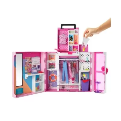 Barbie Novo Armário Dos Sonhos Com Boneca HgX57 Novo