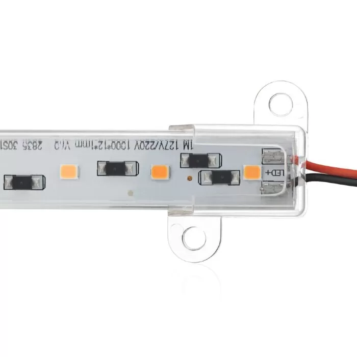 Barra De Led Plug Play 20W 6500K 220V Difusor Branco Novo