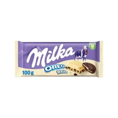 Barra Milka Oreo White 100G