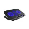 Base Para Notebook Ingvar Gamer Led Azul Warrior Novo