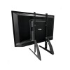 Base de Mesa Para Tv De 36 A 75 Polegadas Preto Stand-3675 Premium