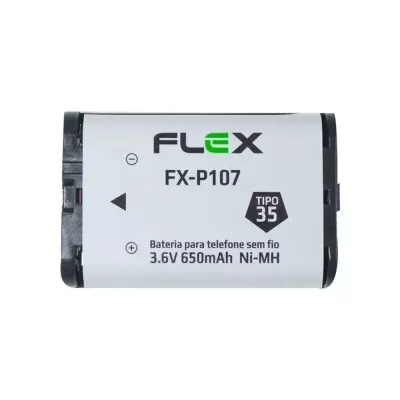 Bateria Para Telefone Sem Fio 3.6V 650MaH FX-P107 Flex