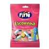 bala fini escovinhas gelationosas 80g coloridas