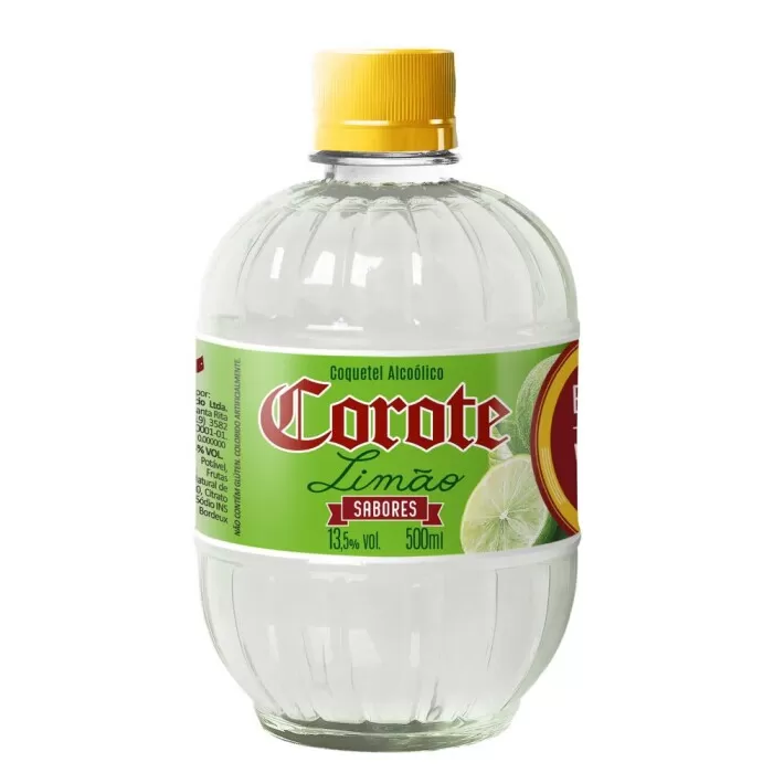 Bebida Coquetel Corote Limão 500Ml Bebida Coquetel Corote Limão 500Ml