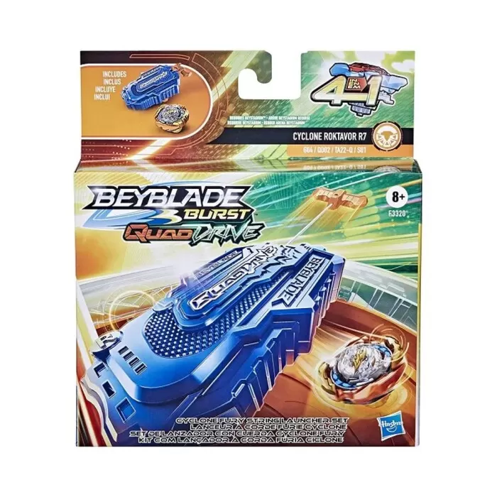 Beyblade Cyclone Fury String 4 Em 1 F3320 Hasbro Novo