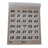 Bloco De Cartelas De Bingo Com 100 Unidades Bloco De Cartelas De Bingo Com 100 Unidades