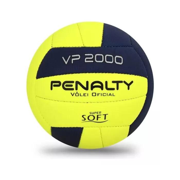 Bola De Vôlei Penalty Oficial Vp 2000 Amarela E Roxa