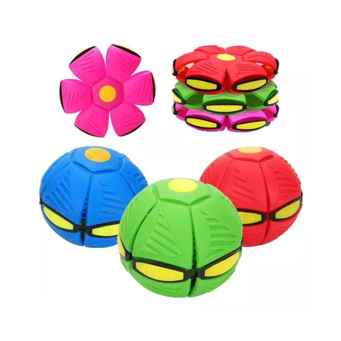 Bola Mágica Interativa Frisbee Com Led Colorida