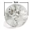 Bola Para Fonte 5Cm Transparente h9222 Novo