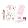 Boneca Barbie Conjunto Fashion Quarto Dos Sonhos Mattel