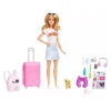 Boneca Barbie Family: Malibu Pronta Para Viajar Mattel Hjy18 Boneca Barbie Family: Malibu Pronta Para Viajar Mattel Hjy18