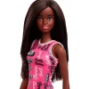 Boneca Barbie Fashion Tropica: Morena Cabelo Preto T7439