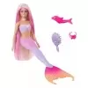 Boneca Da Barbie Fantasy Sereia Color Change Rosa Mattel