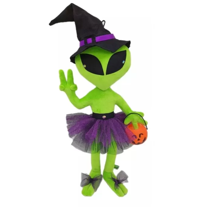 Boneco Et Da Br Verde Pelúcia Com Roupa Bruxa 50cm Ventosa Boneco Et Da Br Verde Pelúcia Com Roupa Bruxa 50cm Ventosa