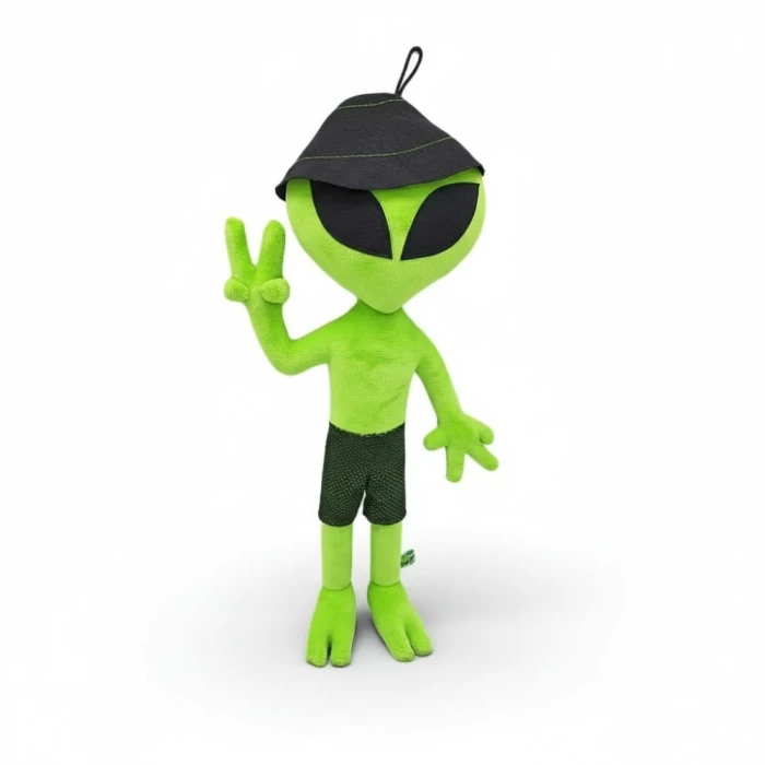 Boneco Et Da Br Verde Pelúcia Short Verde E Touca 35cm