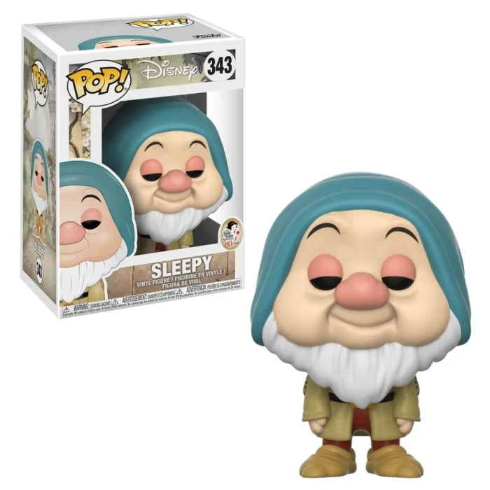 Boneco Funko Pop! Disney Branca De Neve Sleepy - 343