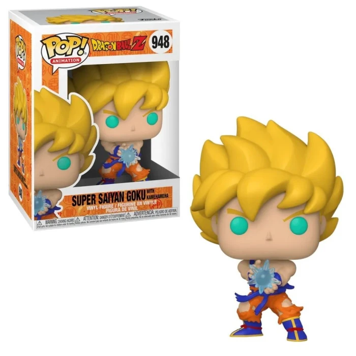 Boneco Funko Pop! Dragon Ball Z Goku Ssj Kamehameha - 948
